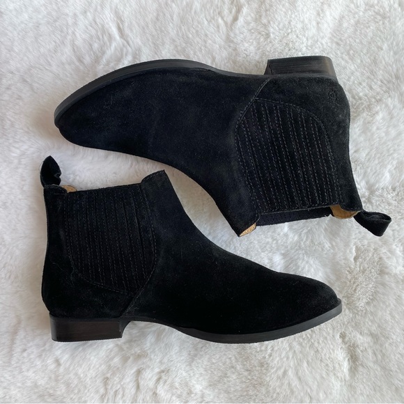 JACK ROGERS Pippa Suede Bootie Black - Picture 3 of 6